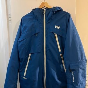 Helly Hansen snowboard jacket blue